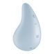 Вібратор для зовнішньої стимуляції Satisfyer Dew Drop Blue, 2 мотори, 12 режимів, м&rsquo;який корпус SX1211 фото 3