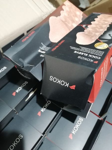Насадка на член Kokos Cock Sleeve CS 001 L (м'ята упаковка!!!) SX1452-R фото