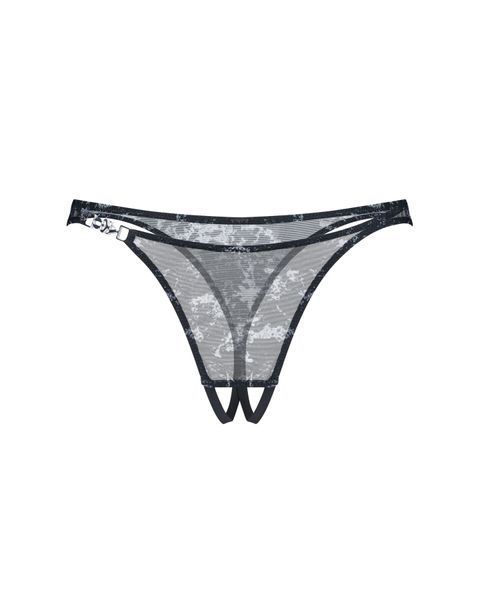 Трусики Obsessive Corrosis crotchless thong L/XL SX5070 фото