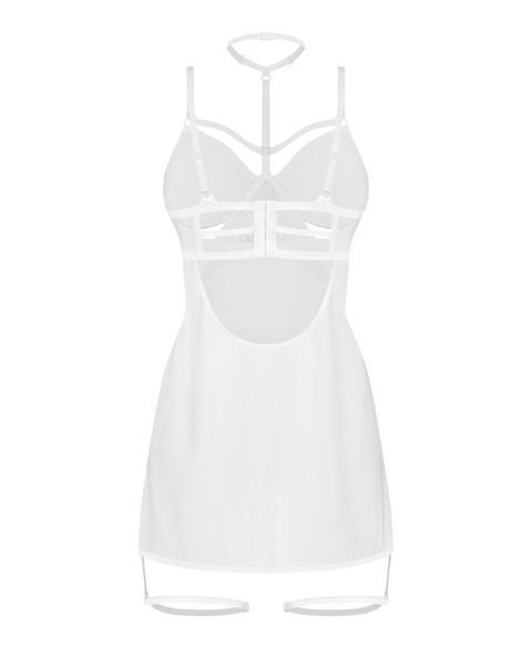 Бебі-долл Obsessive Arrowel White chemise L/XL SX2589 фото
