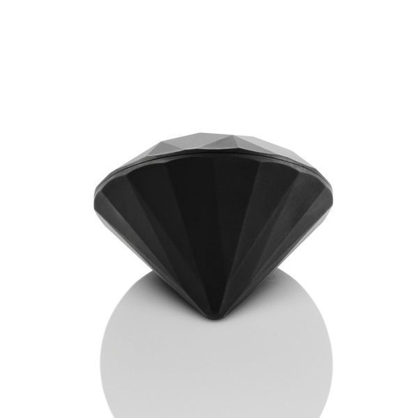 Вібромасажер діамант Bijoux Indiscrets - Twenty One Black, стильний аксесуар для дамської сумочки SX3247 фото