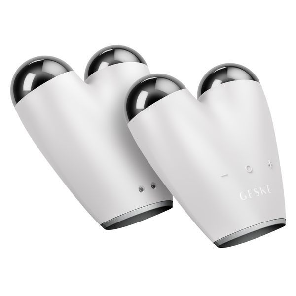 Мікрострумовий підтягувач шкіри обличчя GESKE MicroCurrent Face-Lifter 6в1 white HB0139 фото
