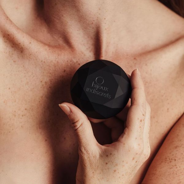 Вібромасажер діамант Bijoux Indiscrets - Twenty One Black, стильний аксесуар для дамської сумочки SX3247 фото