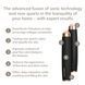 Ручка-масажер для обличчя з рожевим кварцом GESKE SmartAppGuided Sonic Rose Quartz LED Depuffing Pen 8in1 gray HB0647 фото 7