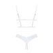 Еротичний комплект Obsessive Heavenlly 2-pcs cupless set XS/S, відкриті груди, з доступом SO8175 фото 4