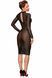 Сукня з мокрим ефектом Noir Handmade F182 Classic dress made of elastic tulle, XXL SX0051 фото 4