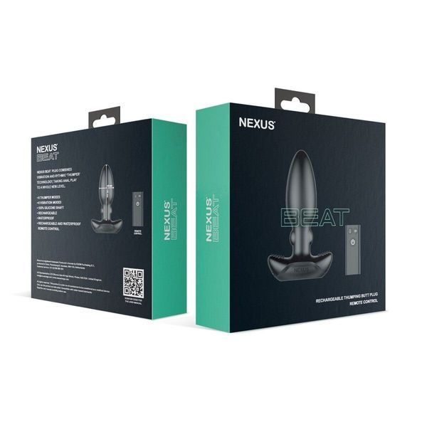 Анальна вібропробка Nexus Beat&nbsp;Butt&nbsp;Plug SX2701 фото