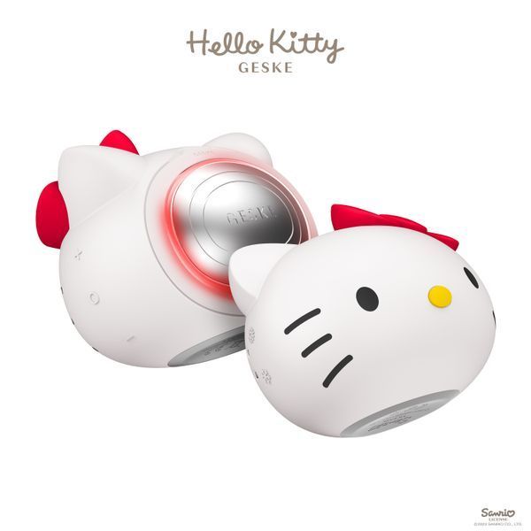 Ультразвукова маска тепло та холод GESKE Sonic Warm&Cool Mask 8в1 у формі голови кота by Hello Kitty HB0596 фото