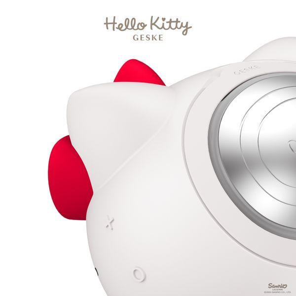 Ультразвукова маска тепло та холод GESKE Sonic Warm&Cool Mask 8в1 у формі голови кота by Hello Kitty HB0596 фото