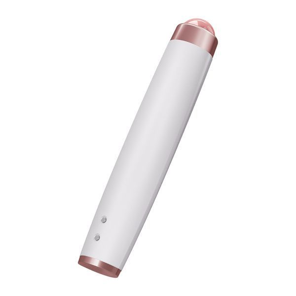 Ручка-масажер для обличчя з рожевим кварцом GESKE SmartAppGuided Sonic Rose Quartz LED Depuffing Pen 8in1 starlight HB0648 фото
