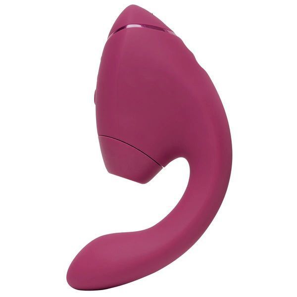 Подвійний вакуумний кліторальний стимулятор з вібрацією Womanizer Next Duo - Dusky Pink SX3868 фото