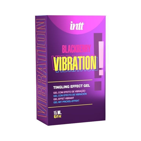 Рідкий вібратор Intt Vibration Blackberry (15 мл) (м'ята упаковка!!!) SX2661-R фото