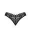 Мереживні стрінги Obsessive Donna Dream crotchless thong M/L Black, відкритий доступ SO8643 фото 4