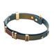 Нашийник LOCKINK Multi-color DIY Alphabet Collar, мультиколір, штучна шкіра, букви зі стразами SX0899 фото 1