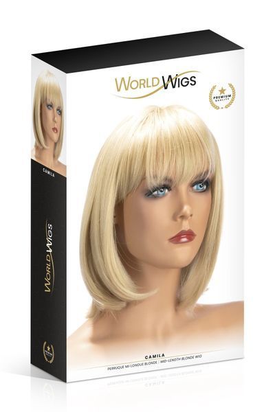 Перука World Wigs CAMILA MID-LENGTH BLONDE (м'ята упаковка!!!) SO4687-R фото