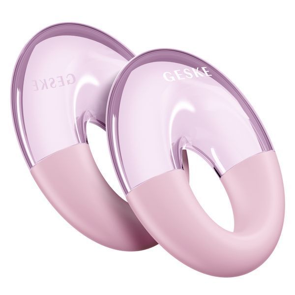 Масажер для очей GESKE Cool&Warm Eye Massager 7в1 pink HB0313 фото
