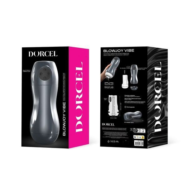 Вібромастурбатор Dorcel BLOWJOY VIBE, ефект всмоктування SX4823 фото