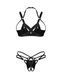 Комплект Obsessive Keira Lise 2-pcs crotchless set L/XL SX3100 фото 4