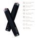 Ручка-масажер для обличчя з рожевим кварцом GESKE SmartAppGuided Sonic Rose Quartz LED Depuffing Pen 8in1 black HB0649 фото 2