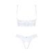 Еротичний комплект Obsessive Heavenlly 2-pcs cupless set XL/2XL, відкриті груди, з доступом SO8177 фото 3