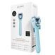 Електронний ролер для обличчя з мікроголками GESKE MicroNeedle Face Roller 9в1 turquoise HB0191 фото 1
