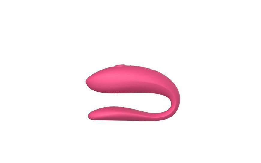 Смарт-вібратор для пар We-Vibe Sync Lite Pink, 10 віброрежимів, можна поєднувати з проникним сексом SO8766 фото