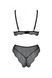 Комплект Passion AMBERLY SET black, S/M, бралет і трусики бразиліана SX0465 фото 4