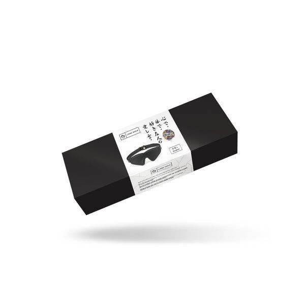 Маска на очі Liebe Seele Boudoir Amor Blindfold Black, щільне прилягання, оксамитовий фініш SX1666 фото