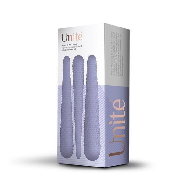 Система відновлення при вагінізмі Unite Silicone Dilators Set для зняття спазмів під час введення SX3170 фото