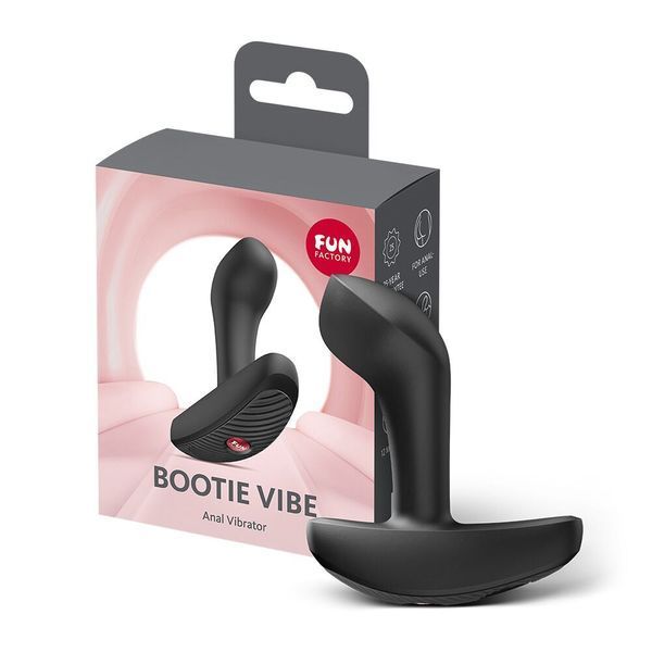 Анальна пробка Fun Factory Bootie Vibe Black SX3714 фото