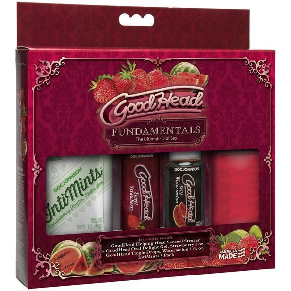 Набір для мінету Doc Johnson GoodHead Fundamentals Kit (м'яте паковання!!!) SO4542-R фото