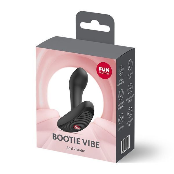 Анальна пробка Fun Factory Bootie Vibe Black SX3714 фото