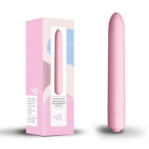 Мінівібратор SugarBoo Sugar Pink, 10 рівнів інтенсивності SO6630 фото