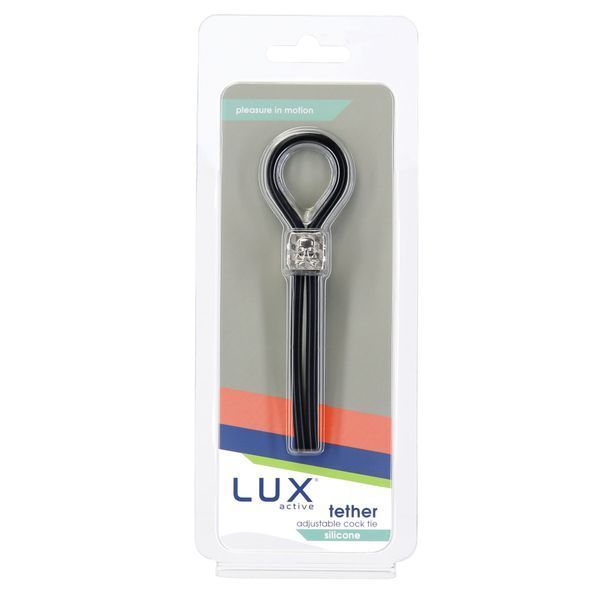 Ерекційне кільце-ласо LUX Active Tether Adjustable Silicone Cock Tie, регульоване SO6844 фото
