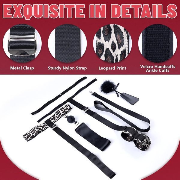 БДСМ-набір LOCKINK YEAHWOW Armbinder Restraint Set Black SX2843 фото