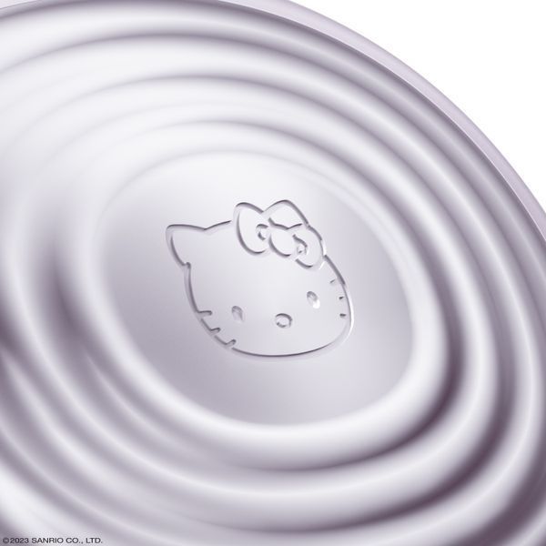 Електронна ультразвукова термощітка для обличчя GESKE Sonic Thermo Facial Brush 5в1 by Hello Kitty purple HB0244 фото