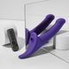 Вібронасадка для страпону з вакуумною стимуляцією Strap-On-Me Multi Orgasm Dildo M Purple SX4033 фото 2