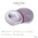 Електронна ультразвукова термощітка для обличчя GESKE Sonic Thermo Facial Brush 5в1 by Hello Kitty purple HB0244 фото 2