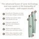 Ручка-масажер для обличчя з рожевим кварцом GESKE SmartAppGuided Sonic Rose Quartz LED Depuffing Pen 8in1 green HB0650 фото 7