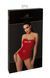 Корсет Noir Handmade F355 Red powerwetlook corset - XXL SX2027 фото 6