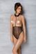Еротичне боді Passion TRISHA BODY, L/XL, black, з відкритими чашками SO9741 фото 6