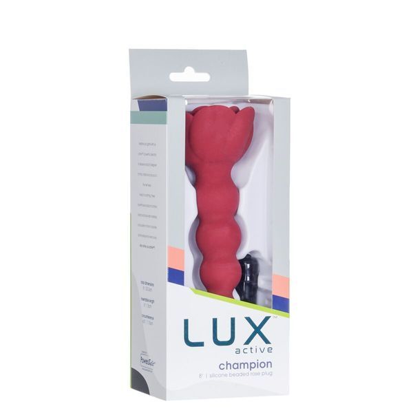Анальний ланцюжок Lux Active с розой - Champion Rose SX3925 фото