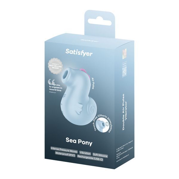 Вакуумний кліторальний стимулятор Satisfyer Sea Pony SX3540 фото