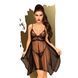 Бебі-дол з ажурним бралетом та асиметричним подолом Penthouse - Naughty Doll Black S/M SO9598 фото 1