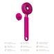 Звукова світлодіодна щітка для всього тіла GESKE Sonic LED Full-Body Brush&Intensive Exfoliator 9в1 magenta HB0388 фото 2