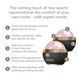 Кульковий масажер з рожевим кварцом GESKE SmartAppGuided Rose Quartz Depuffing Sphere 7in1 gray HB0651 фото 7