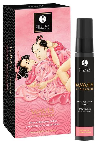 Спрей для посилення слиновиділення Shunga Waves of Pleasure Watermelon SX3263 фото