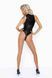 Боді з мокрим ефектом Noir Handmade F294 Powerwetlook bodysuit with front zipper, S SX0195 фото 3