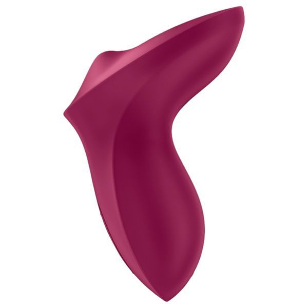 Вібратор для клітора з перлинною стимуляцією Satisfyer Exciterrr Berry, 2 незалежні мотори SX1218 фото