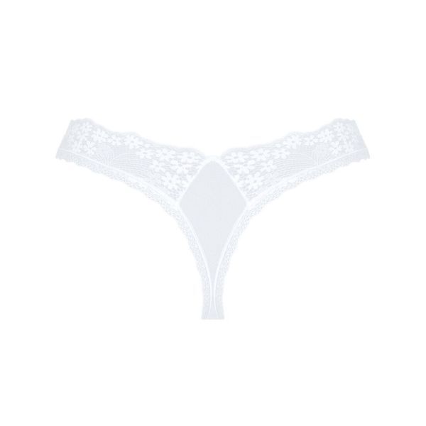 Мереживні танга Obsessive Heavenlly thong XL/2XL SO8187 фото